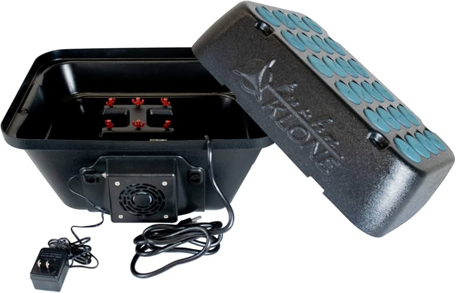 TurboKlone T24 Aeroponic Cloning System - 24 Turbo Site Kloners | w/ Dome