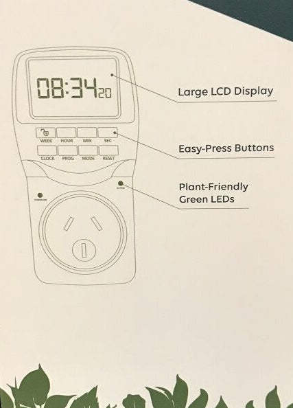 Hydro Axis Digital Seconds Timer