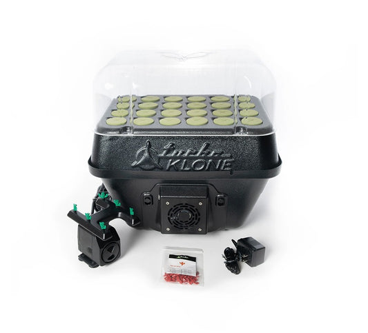 TurboKlone T24 Aeroponic Cloning System - 24 Turbo Site Kloners | w/ Dome